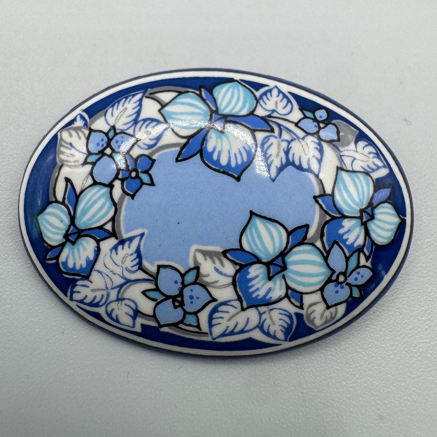 Broche créateur Vintage Michaela Frey - emaillée