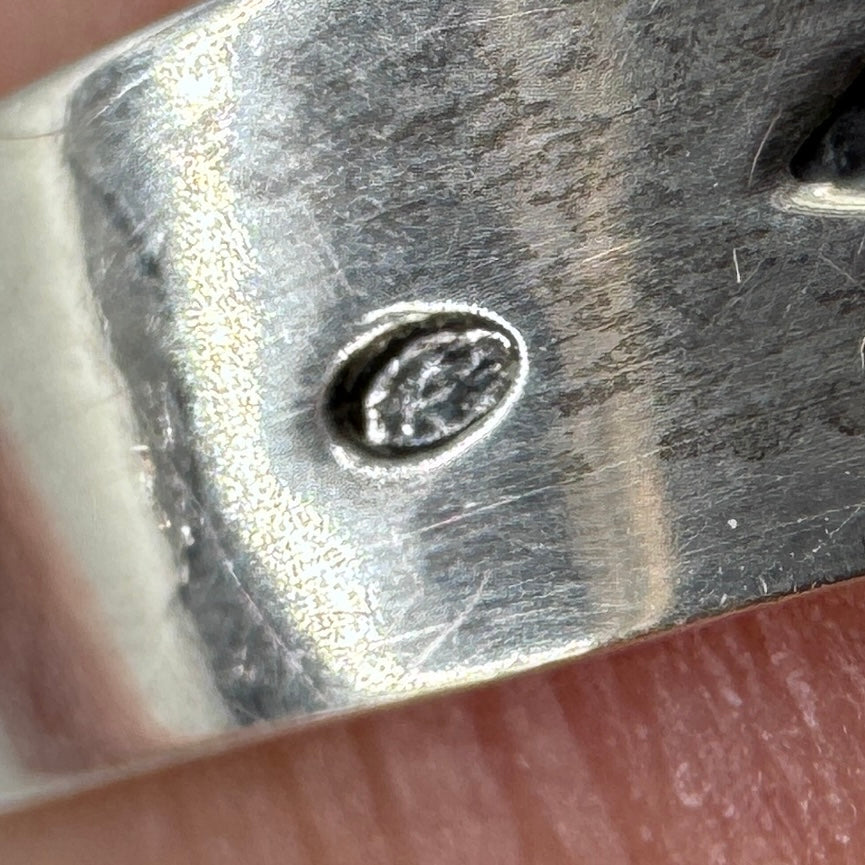 Superbe chevalière ancienne - argent et or