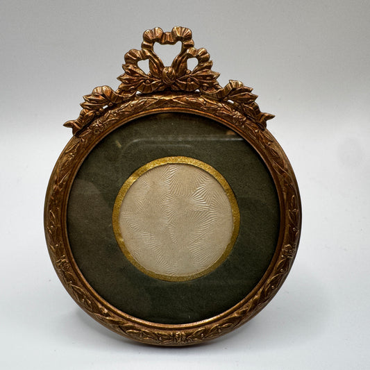 Petit cadre ancien style Louis XVI - vers 1900