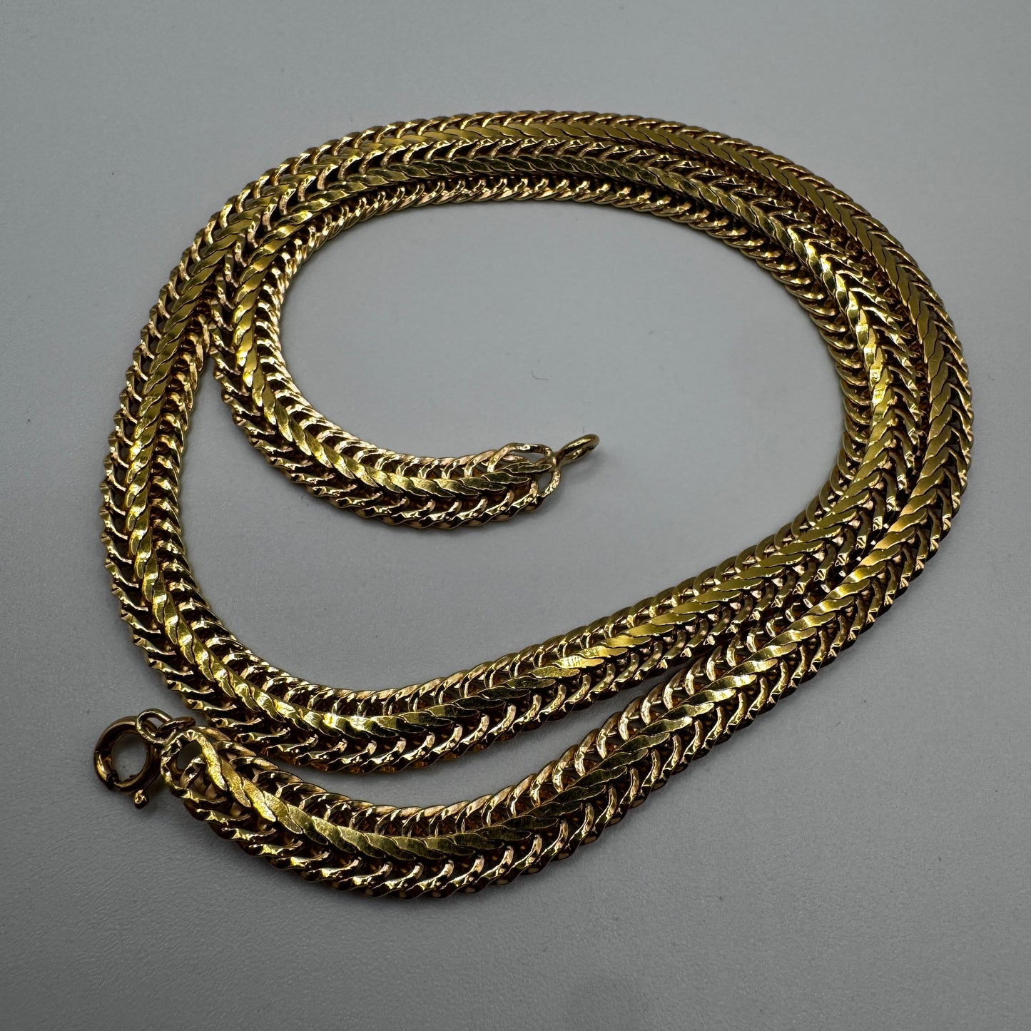 Superbe Collier vintage - plaqué or