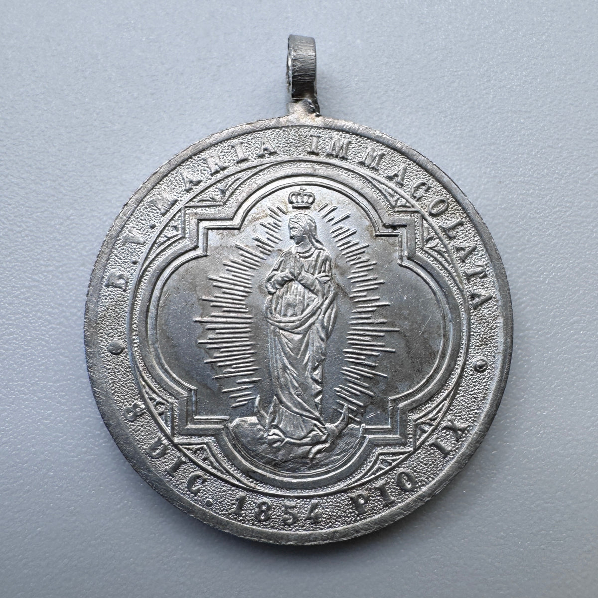 Medaille religieuse ancienne « Saint Calliste »