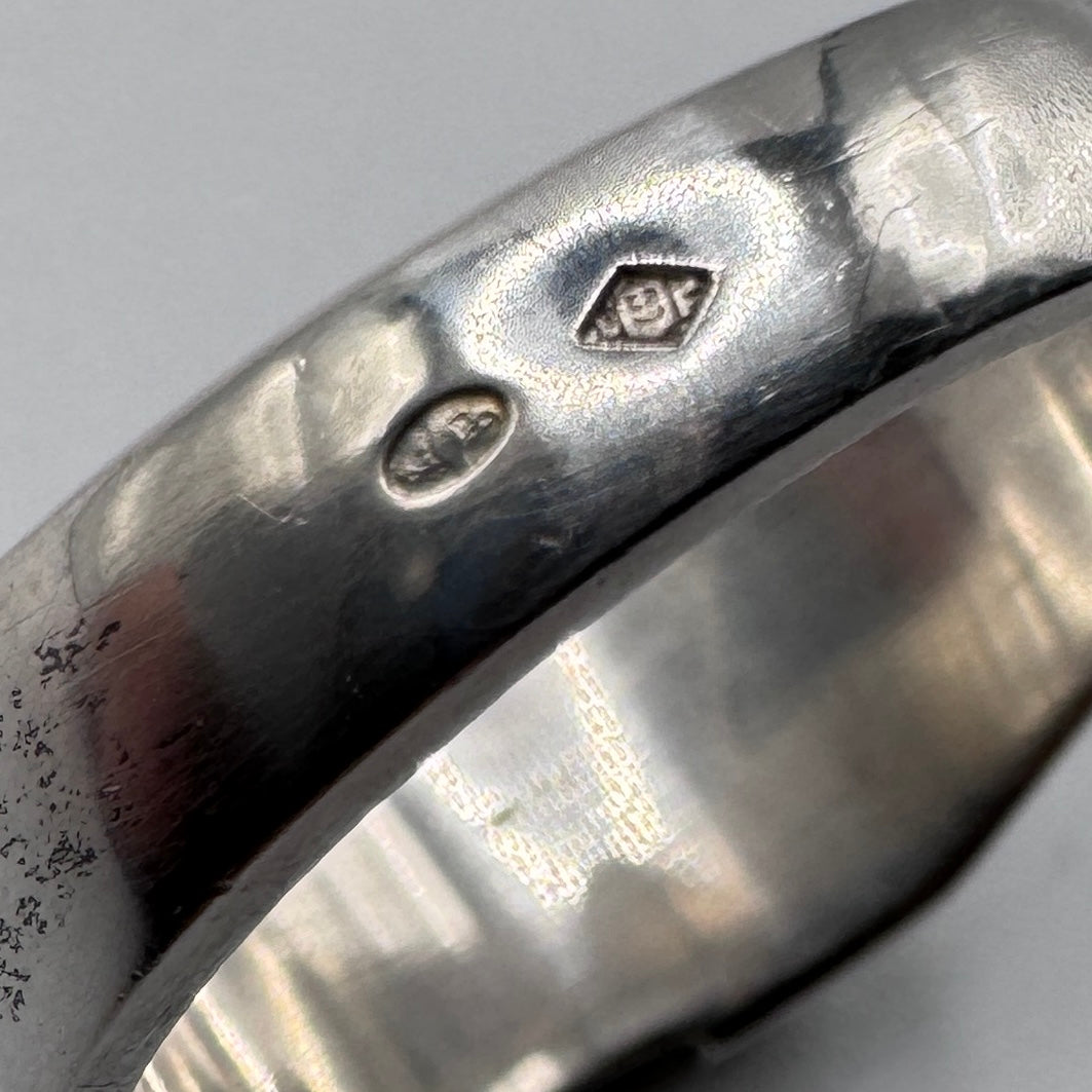 Superbe chevalière ancienne - argent et or