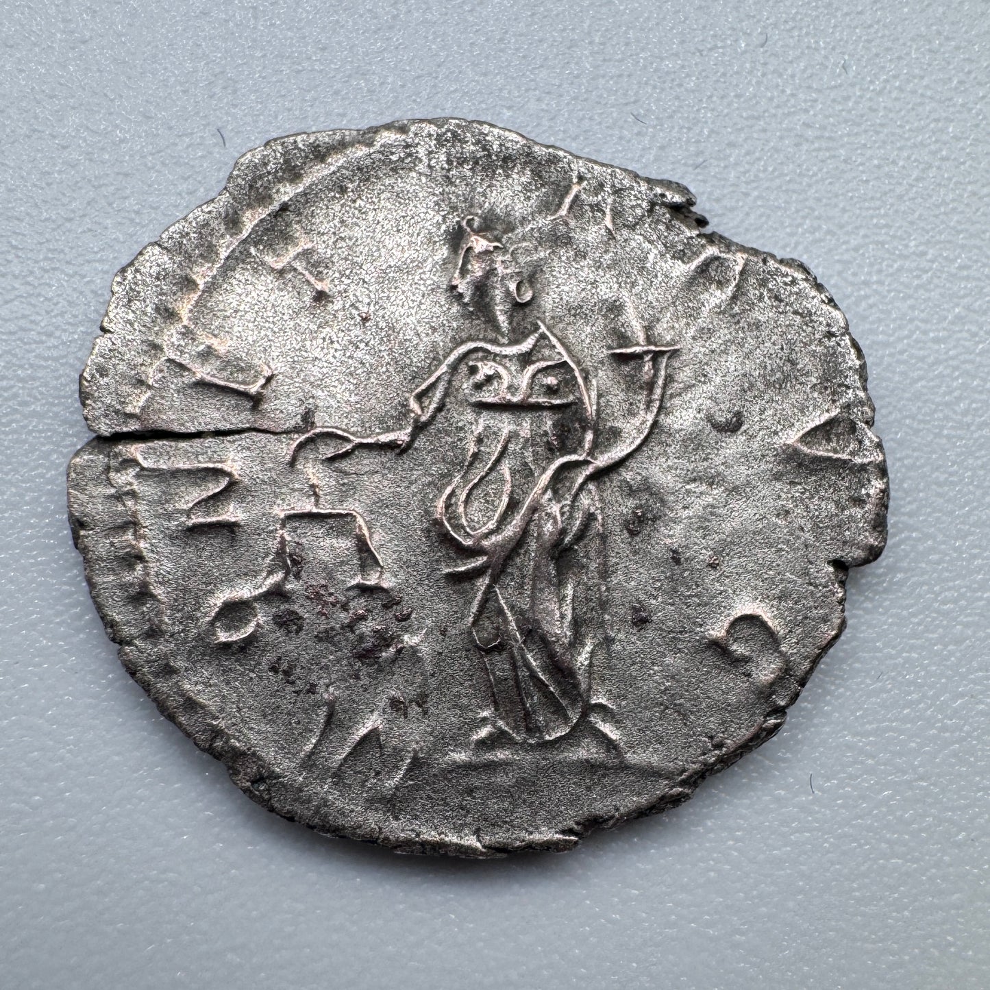 Monnaie  romaine ancienne antoninien billon - empereur Postume