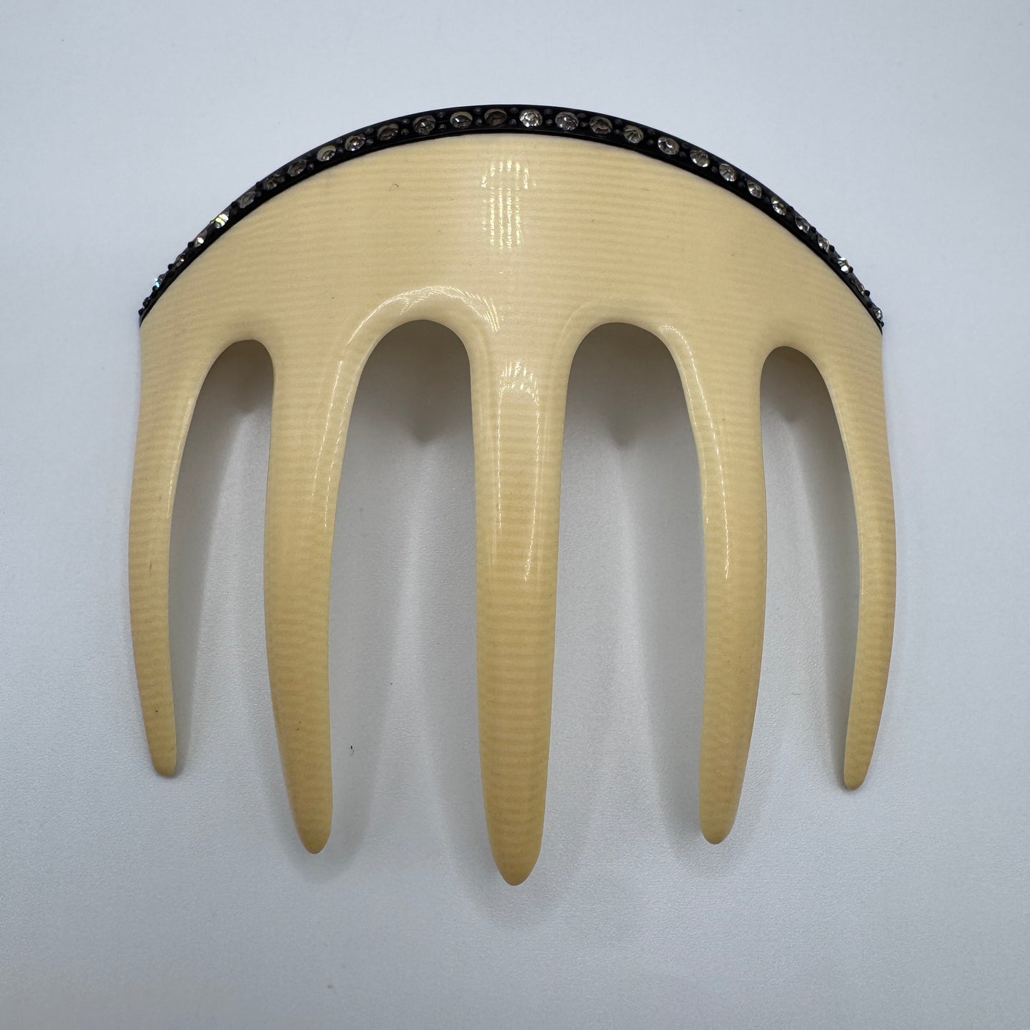 Peigne à cheveux art deco - celluloïd
