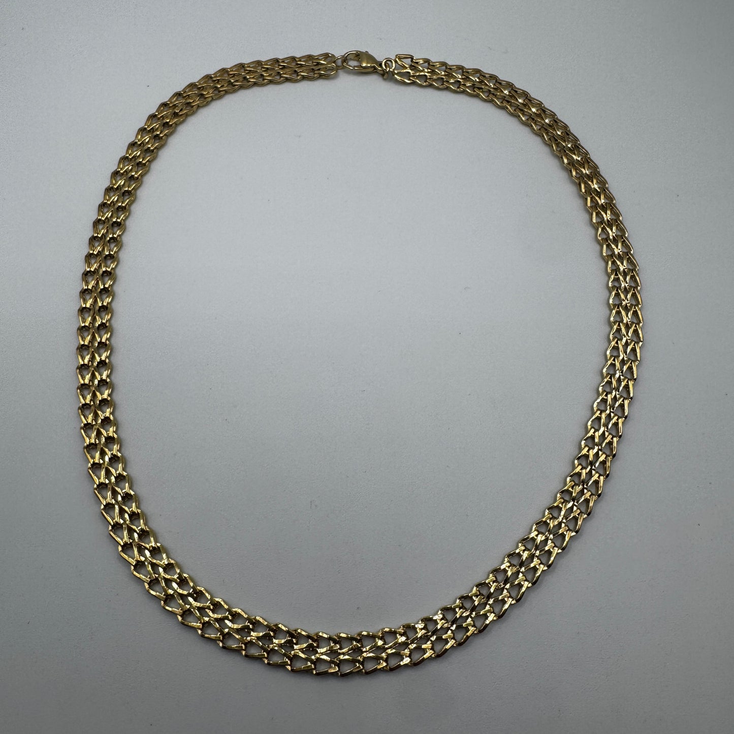 Superbe Collier vintage - plaqué or