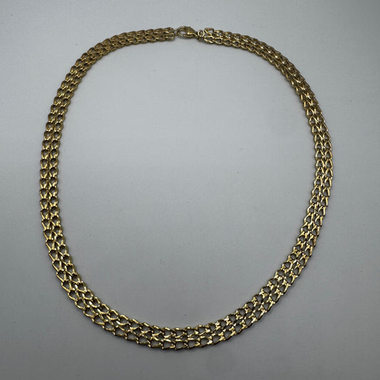 Superbe Collier vintage - plaqué or