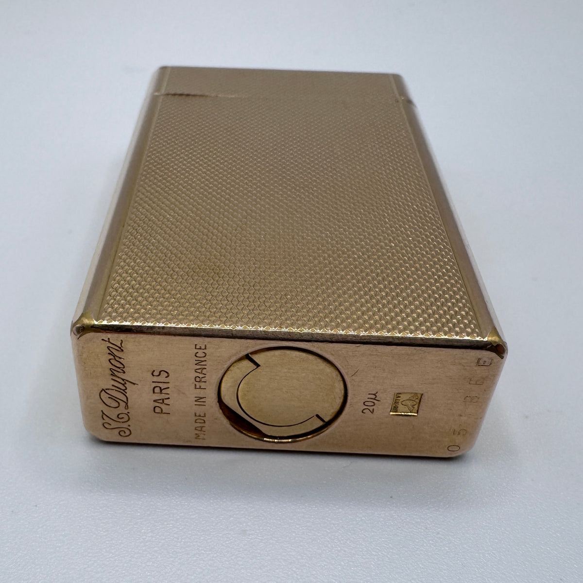 Briquet ancien DUPONT - plaqué or