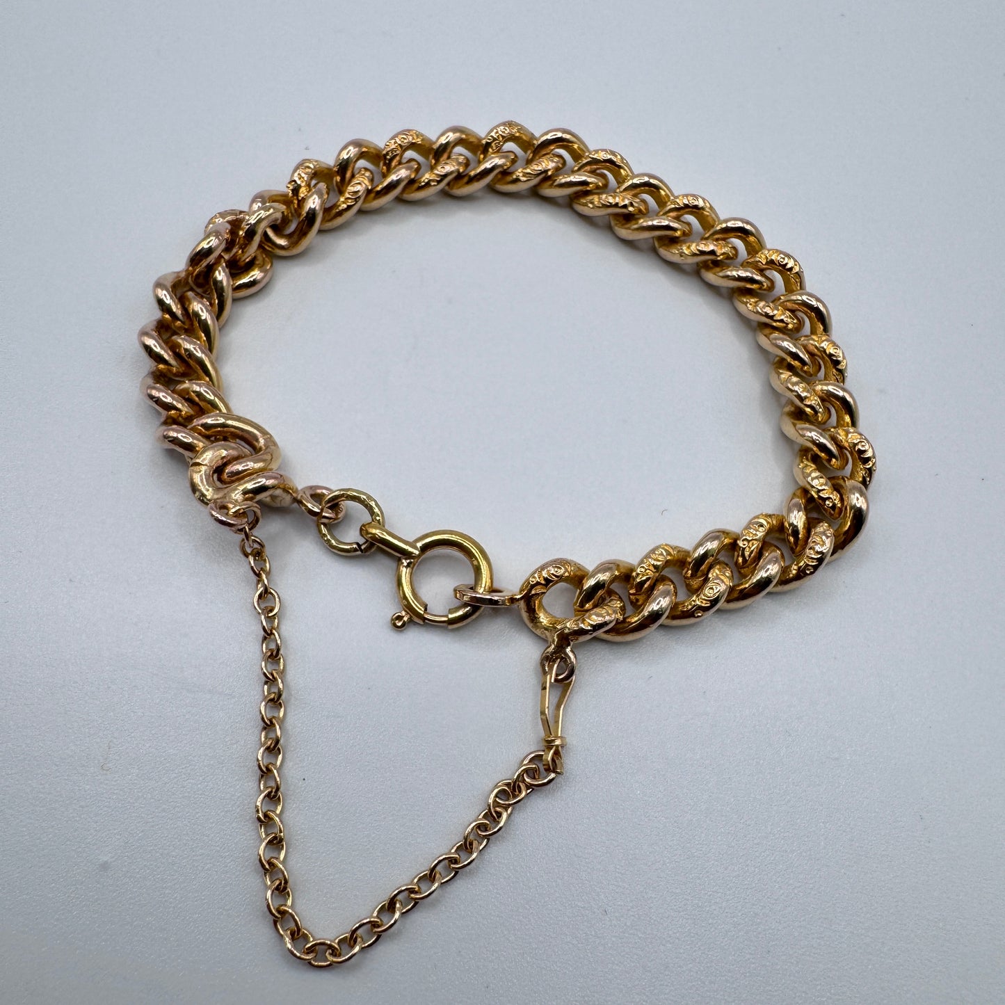 Bracelet ancien en plaqué or