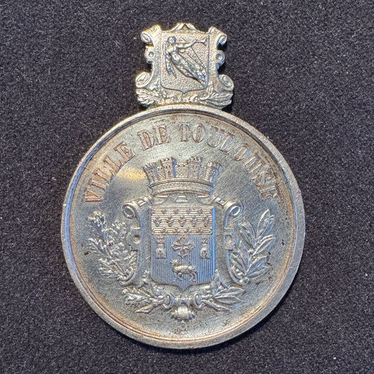 Médaille ancienne « Alliance littéraire de Toulouse 1892 »