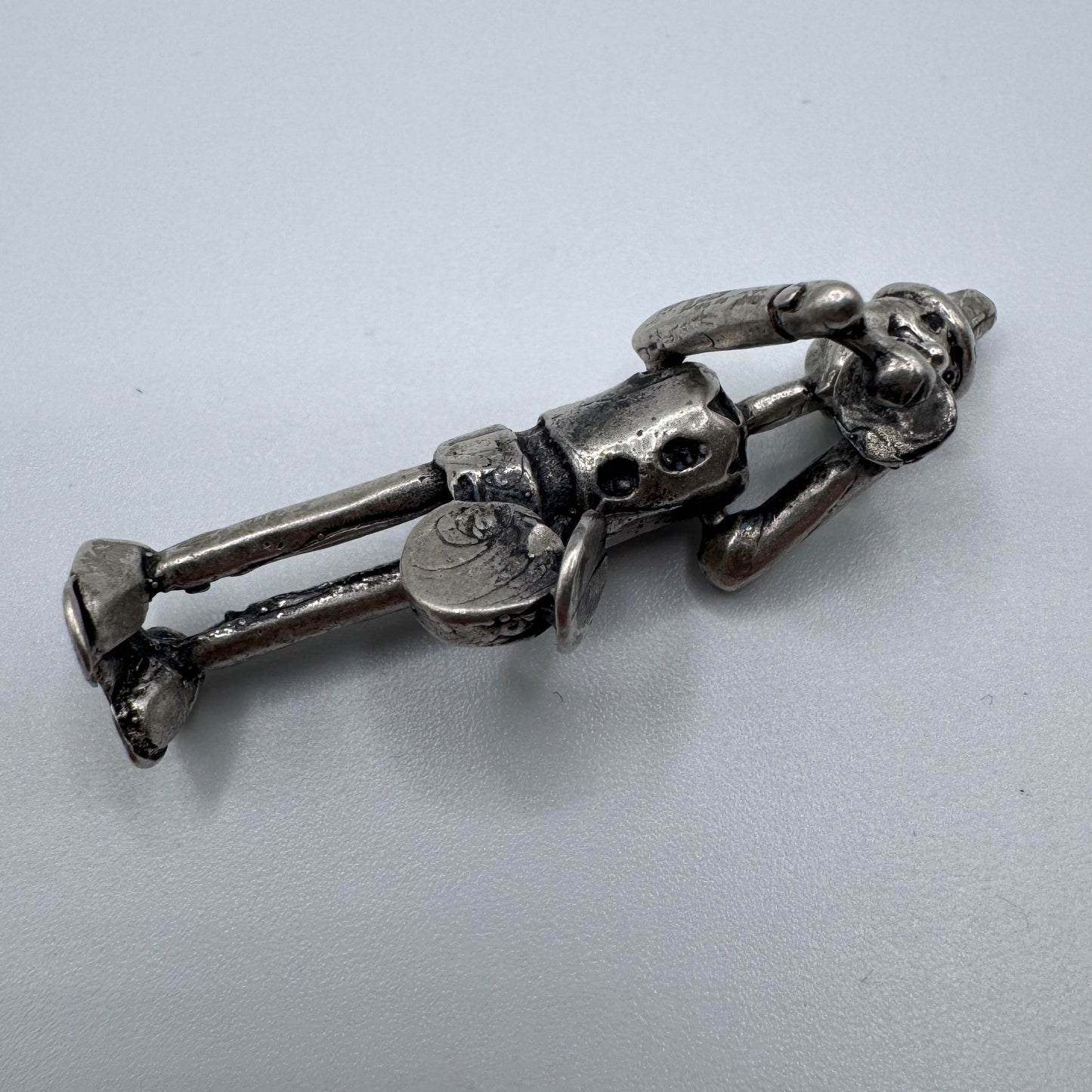 Figurine articulée en argent 800/1000 « Pinocchio »