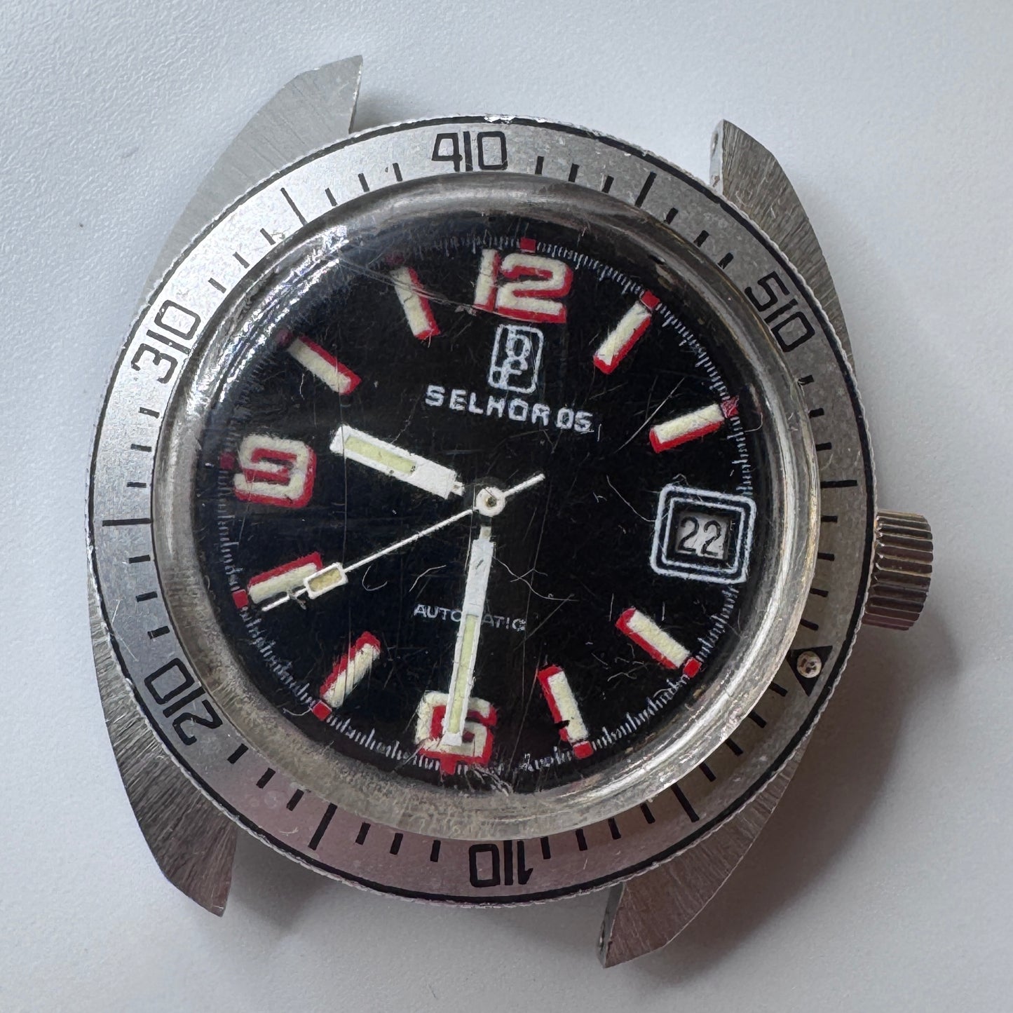 Montre de plongée Automatique vintage SELHOR 05