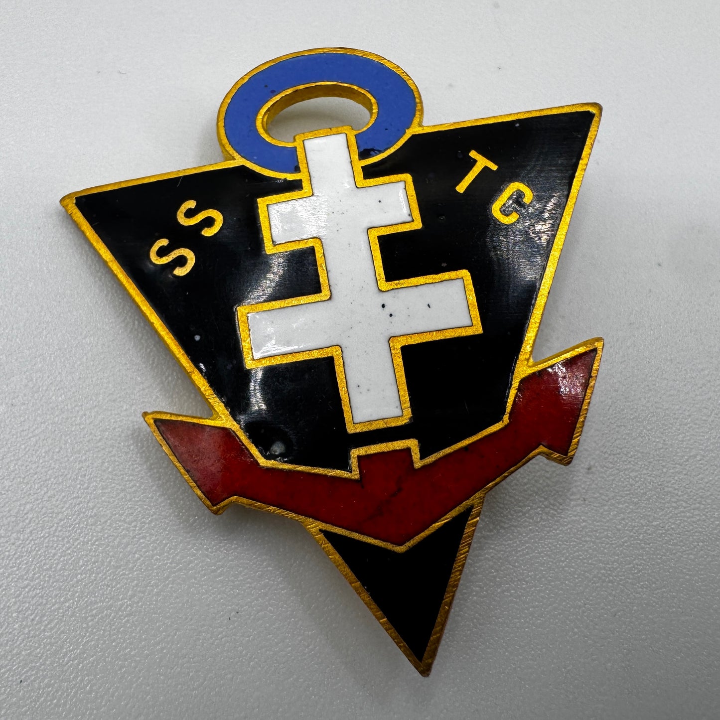 Insigne Ancien - Service Social des Troupes Coloniales, Drago Déposé