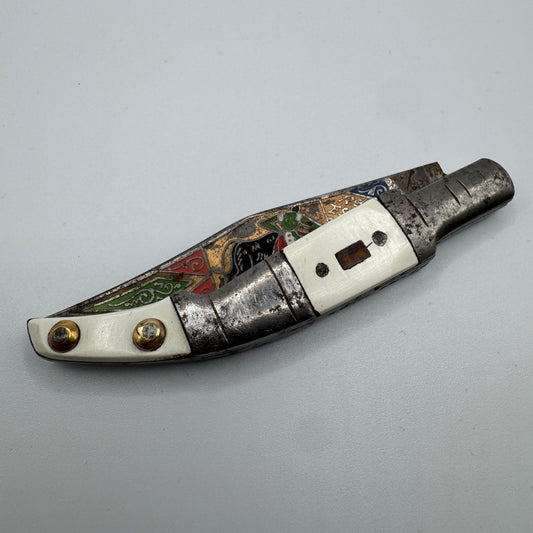 Couteau pliant ancien Albacete/Navaja - « toréador »