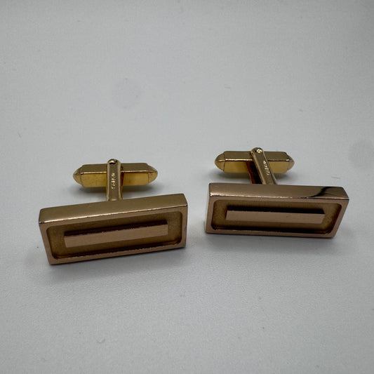 Boutons de manchettes Pierre Balmain - plaqué or