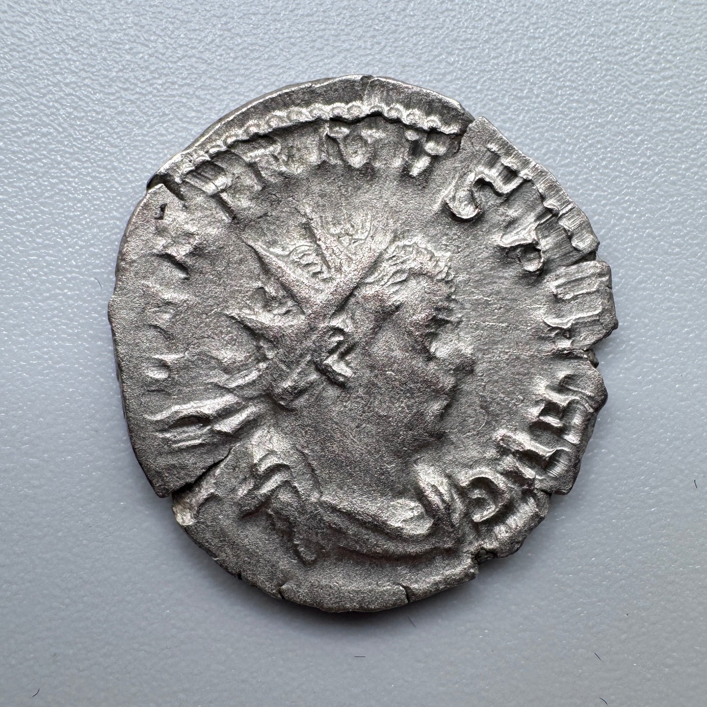Monnaie  romaine ancienne antoninien billon - Prince Valérien
