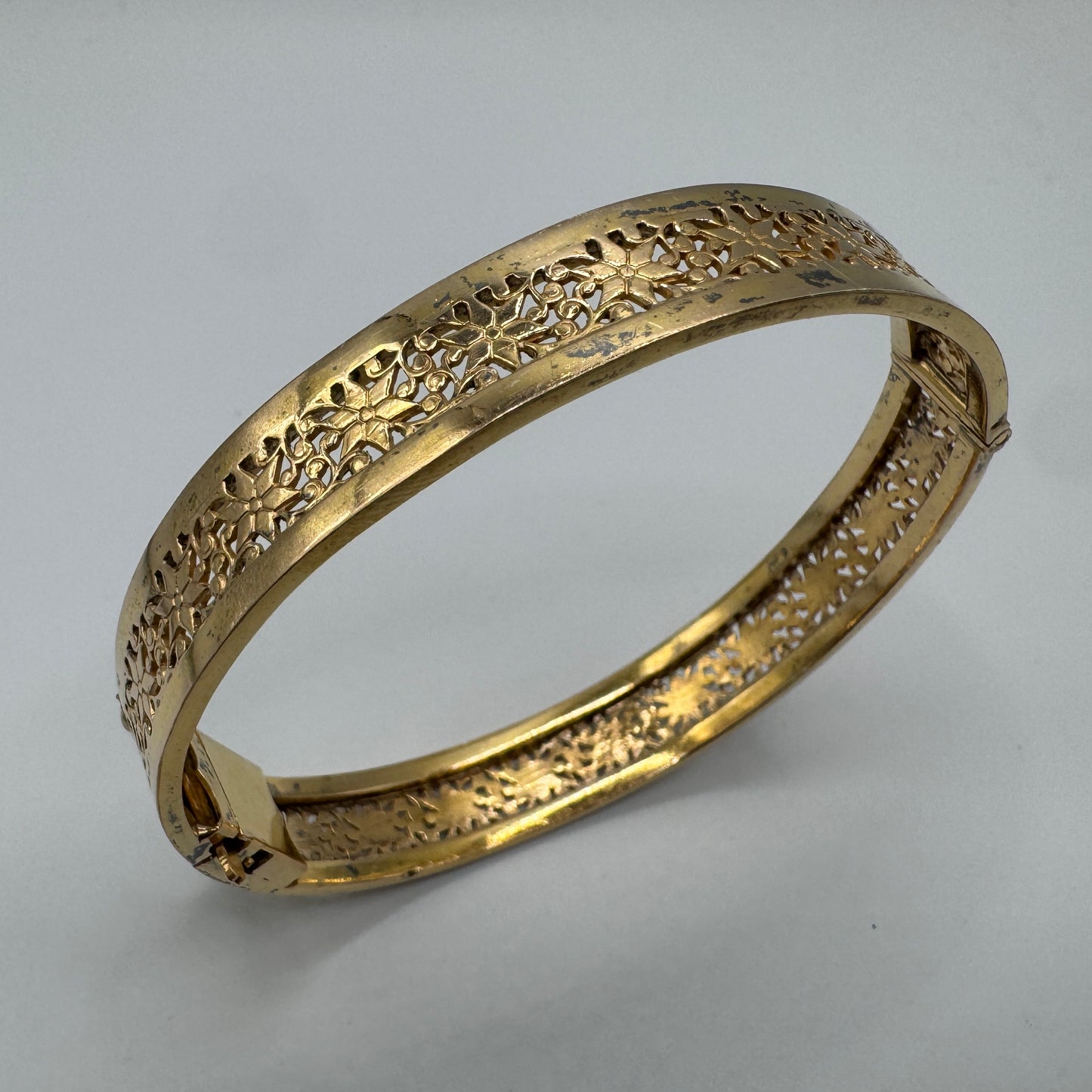 Bracelet ancien - plaqué or