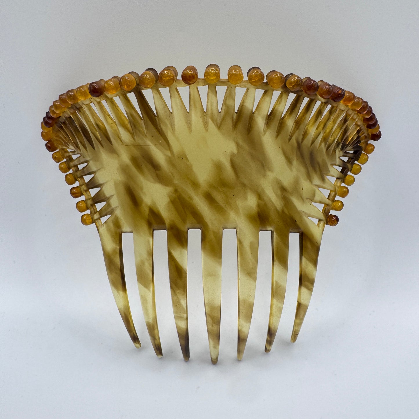 Peigne à cheveux art deco - celluloïd