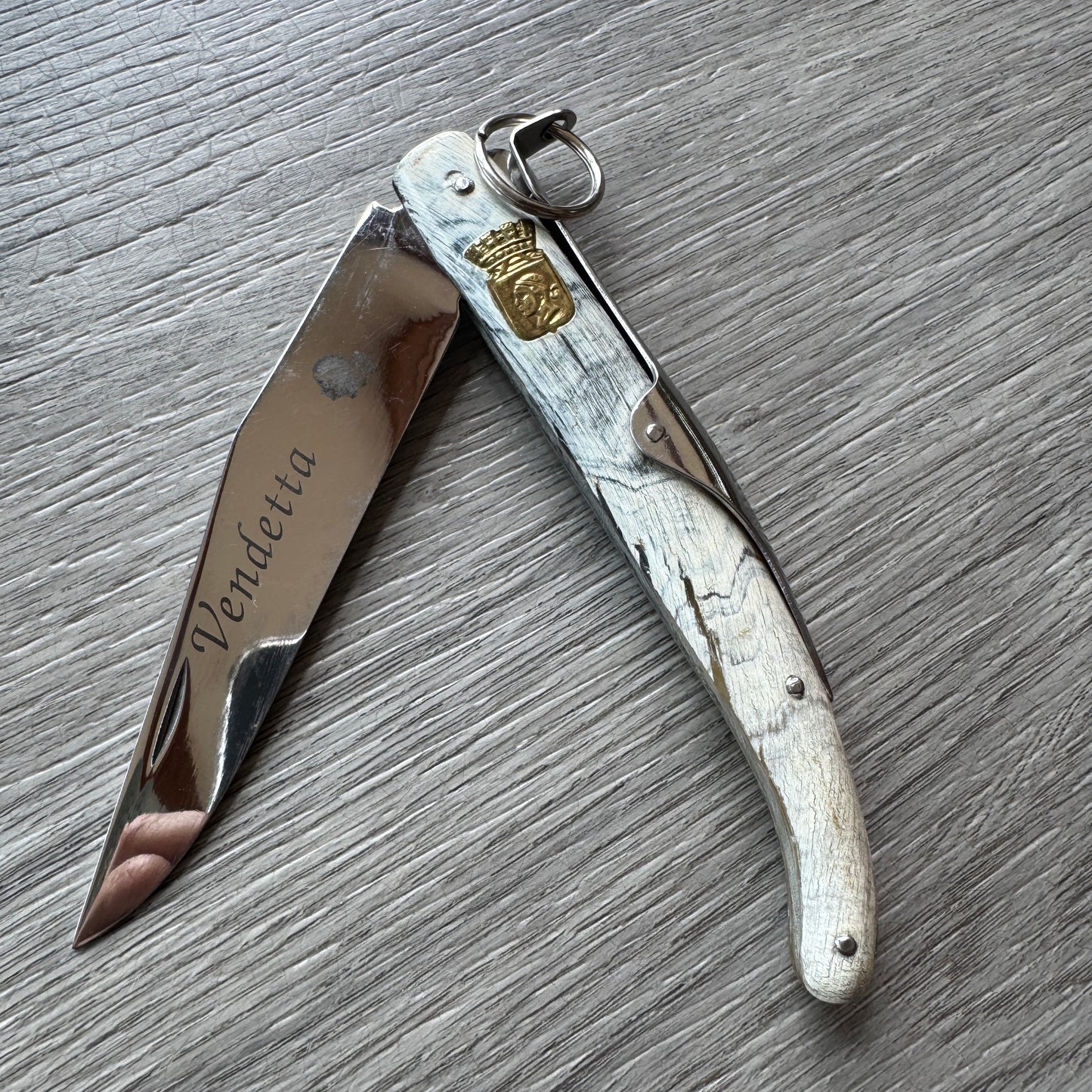 Couteau pliant VENDETTA CORSE - Corne