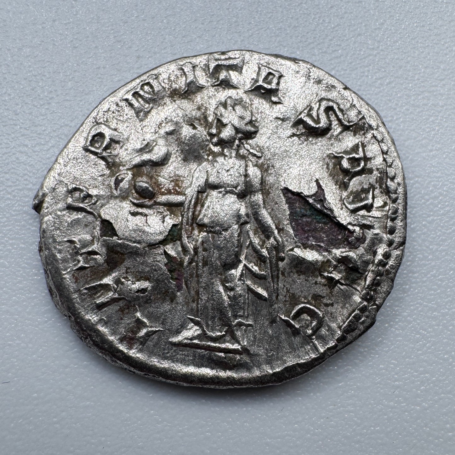 Monnaie  romaine ancienne antoninien billon - empereur Philippe 1er