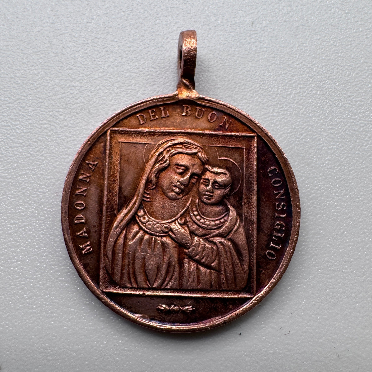Medaille religieuse ancienne « Saint Joseph »