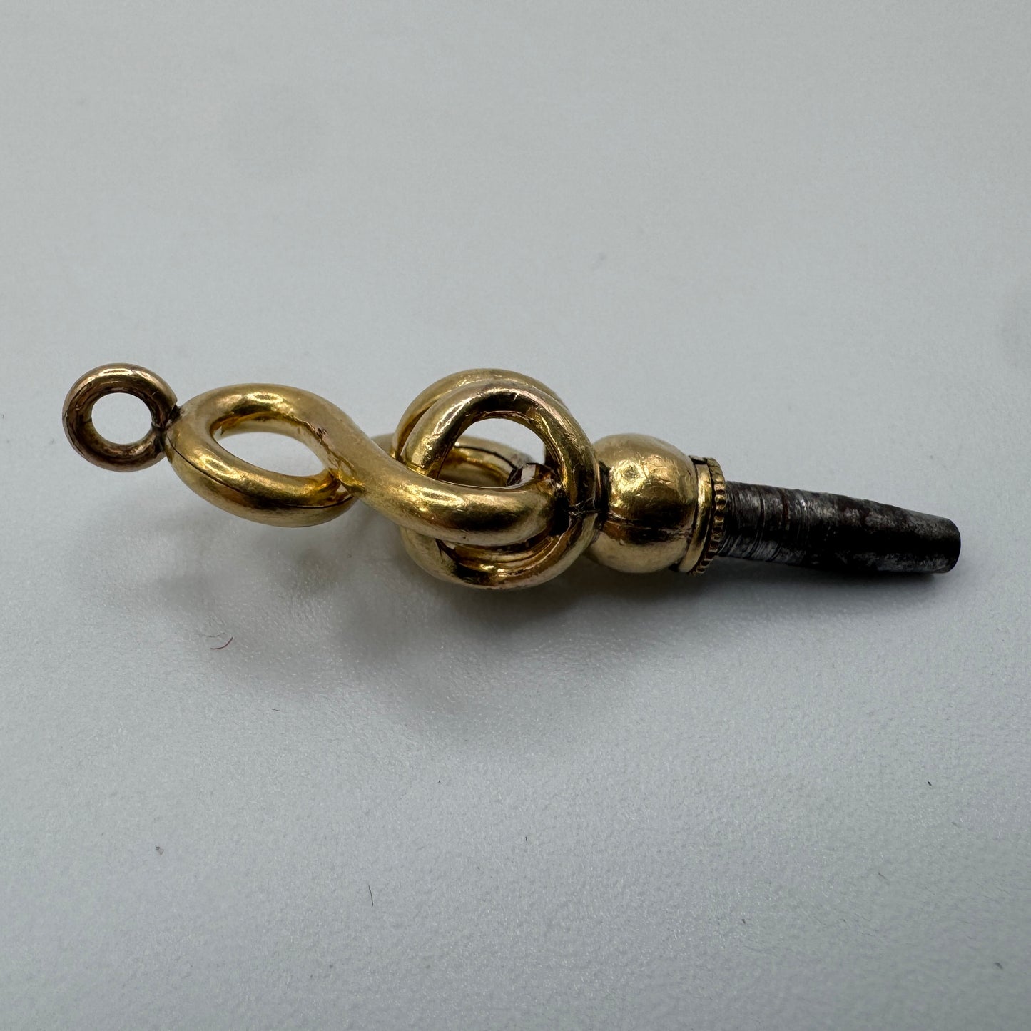 Clé de montre à gousset XIXeme - laiton