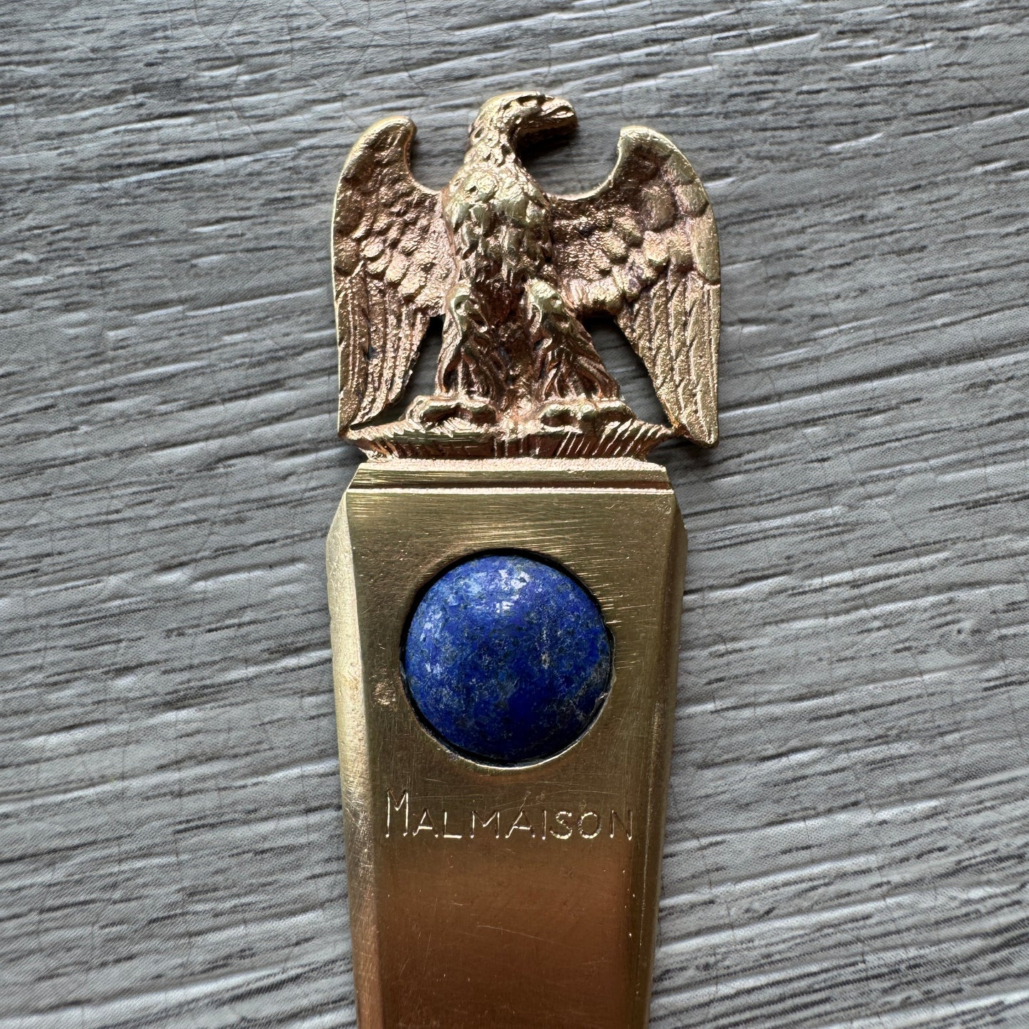 Coupe papier ancien en bronze - aigle Napoléon III