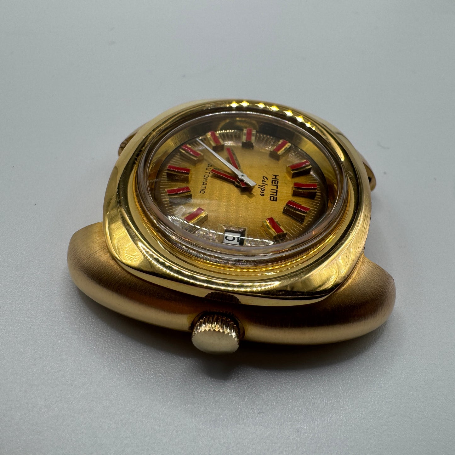 Superbe Montre bracelet Automatic vintage HERMA CALYPSO