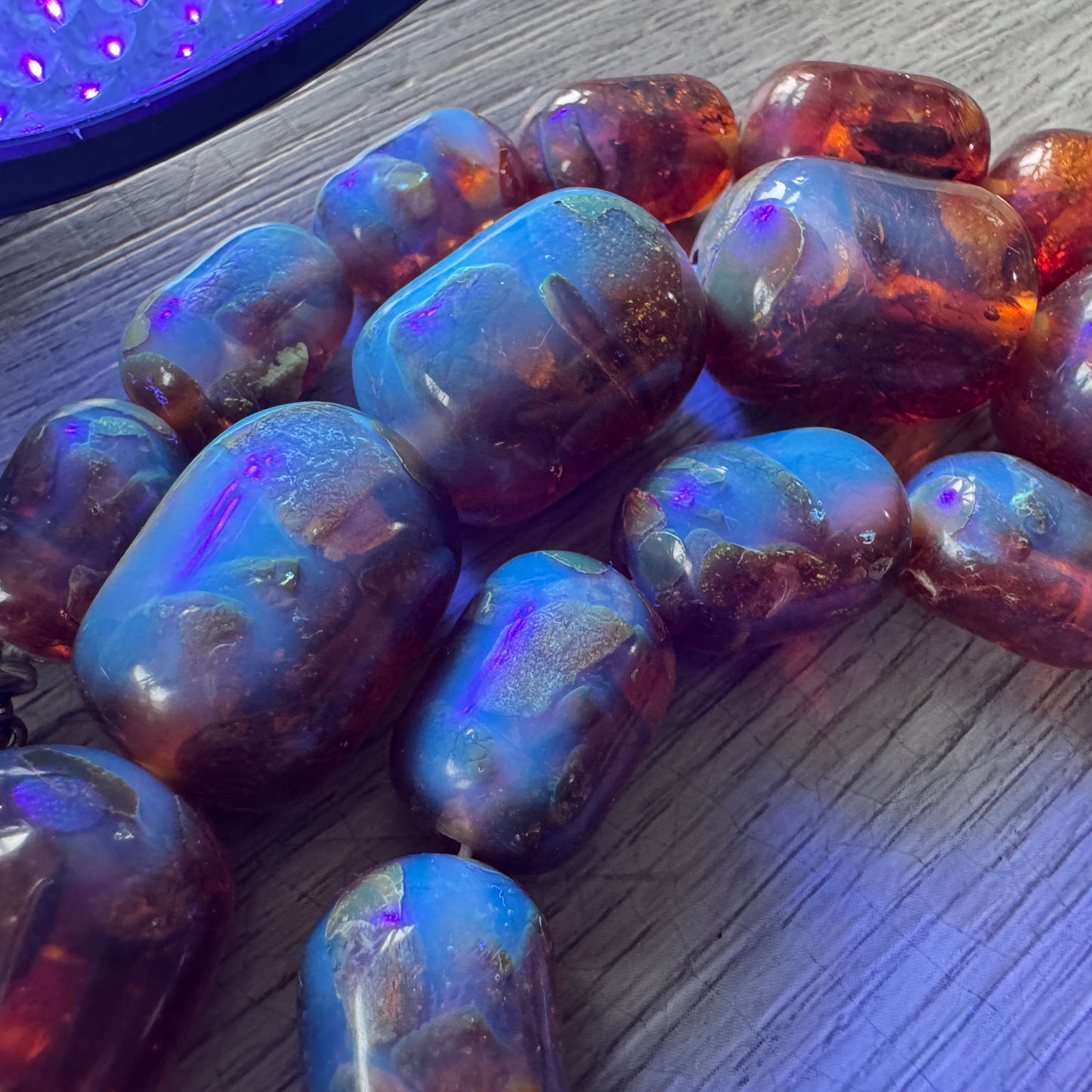 Grand Collier ancien en ambre