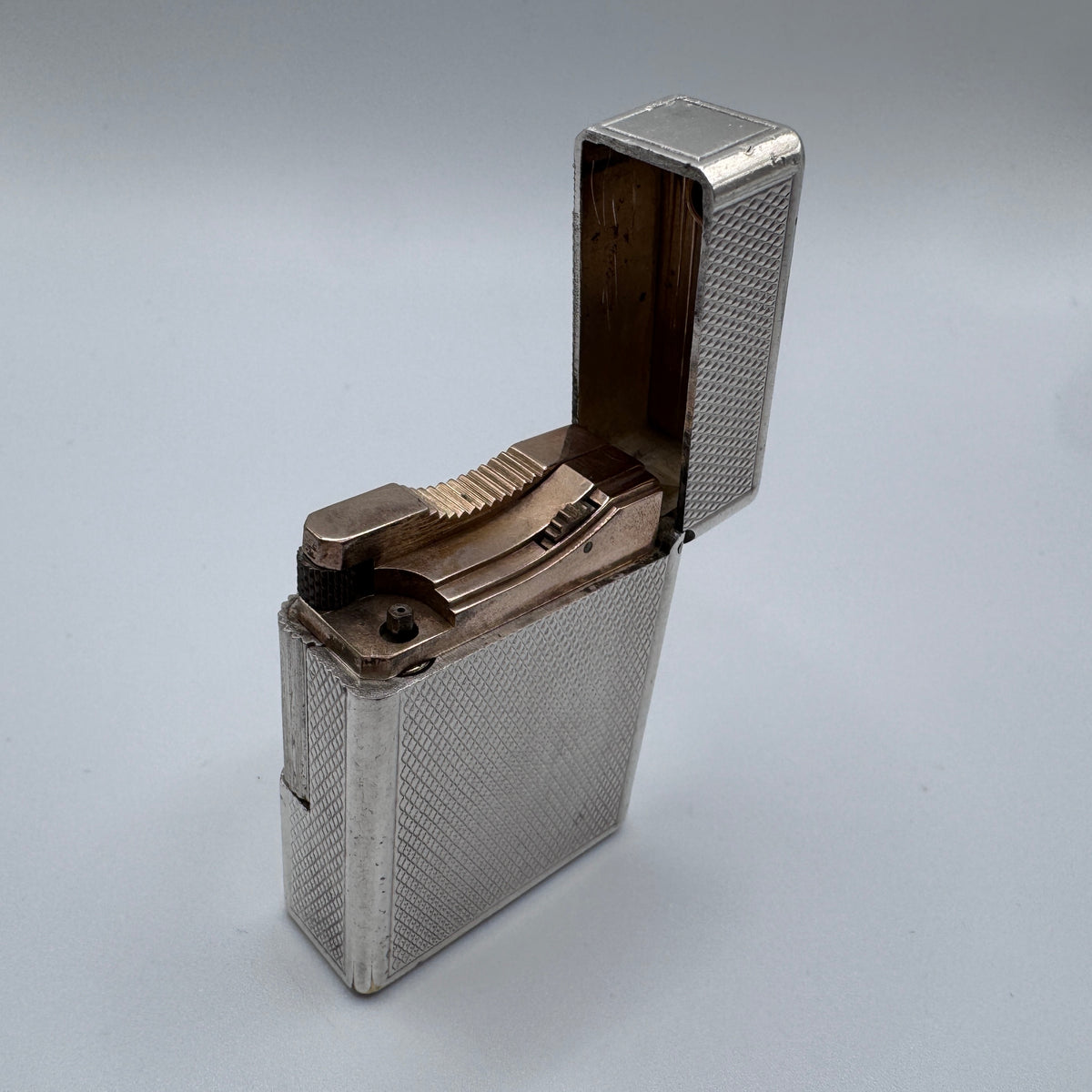 Briquet ancien DUPONT - Métal argenté