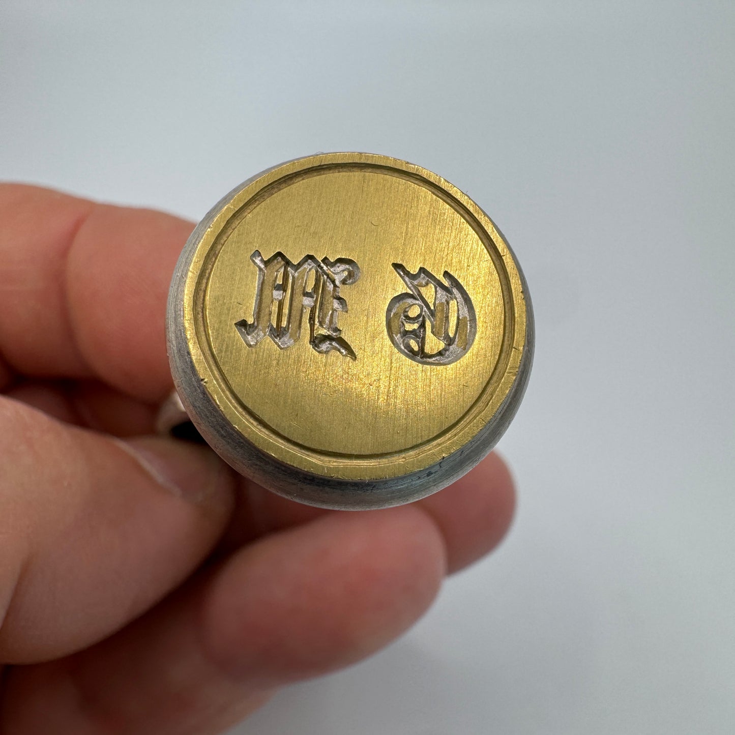 Cachet Sceau ancien Art Nouveau - « Jesus et Marie »