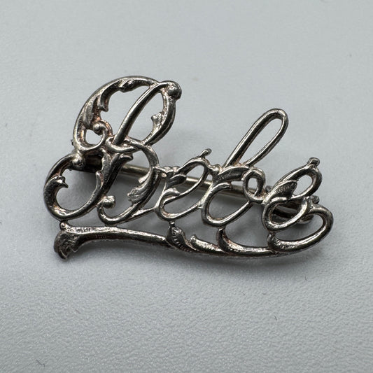 Petite Broche ancienne en argent « bébé »