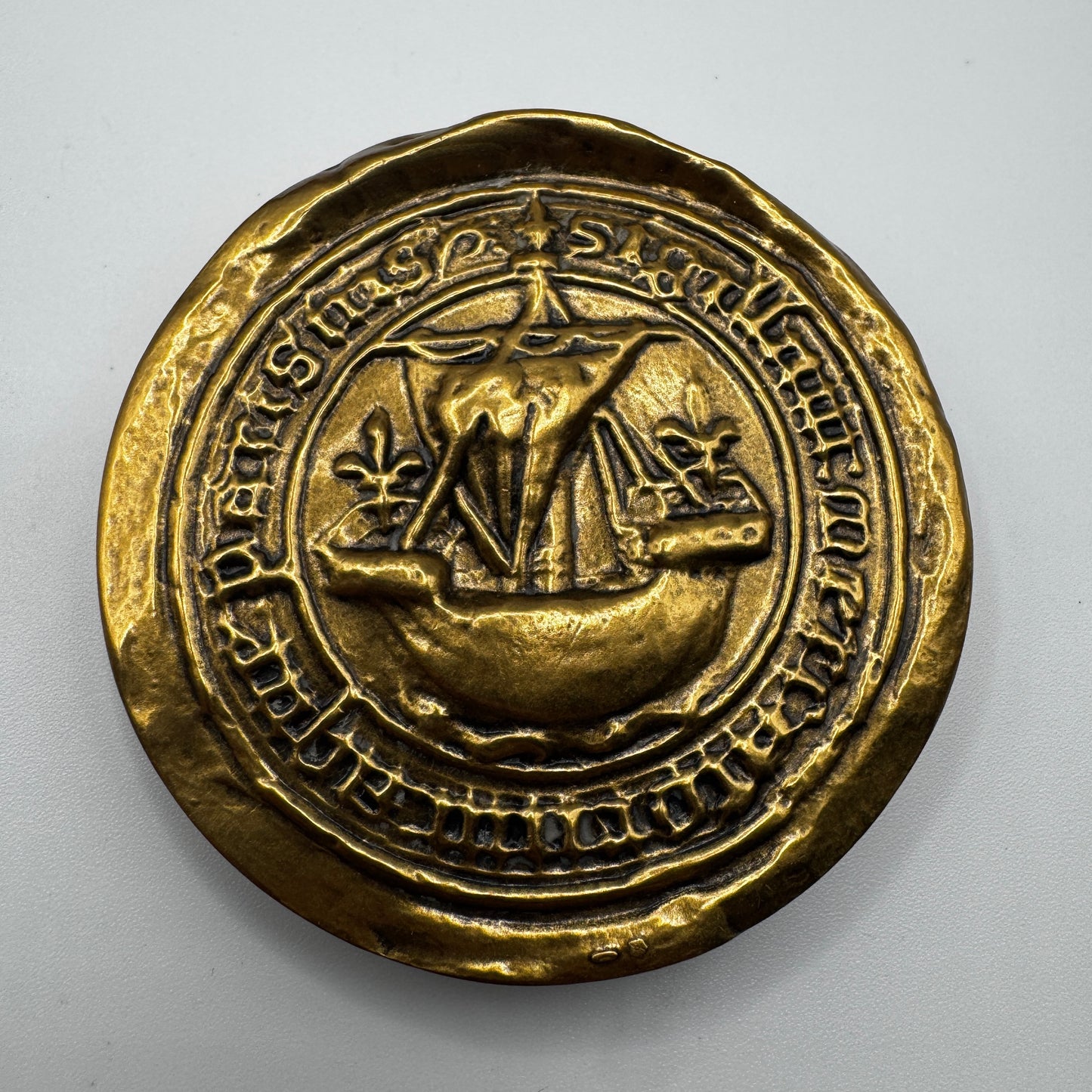 Médaille artistique en bronze « Tribunaux de commerce de Paris »