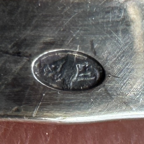 Superbe bague ancienne Art Deco argent massif et or - neuf stock ancien bijoutier
