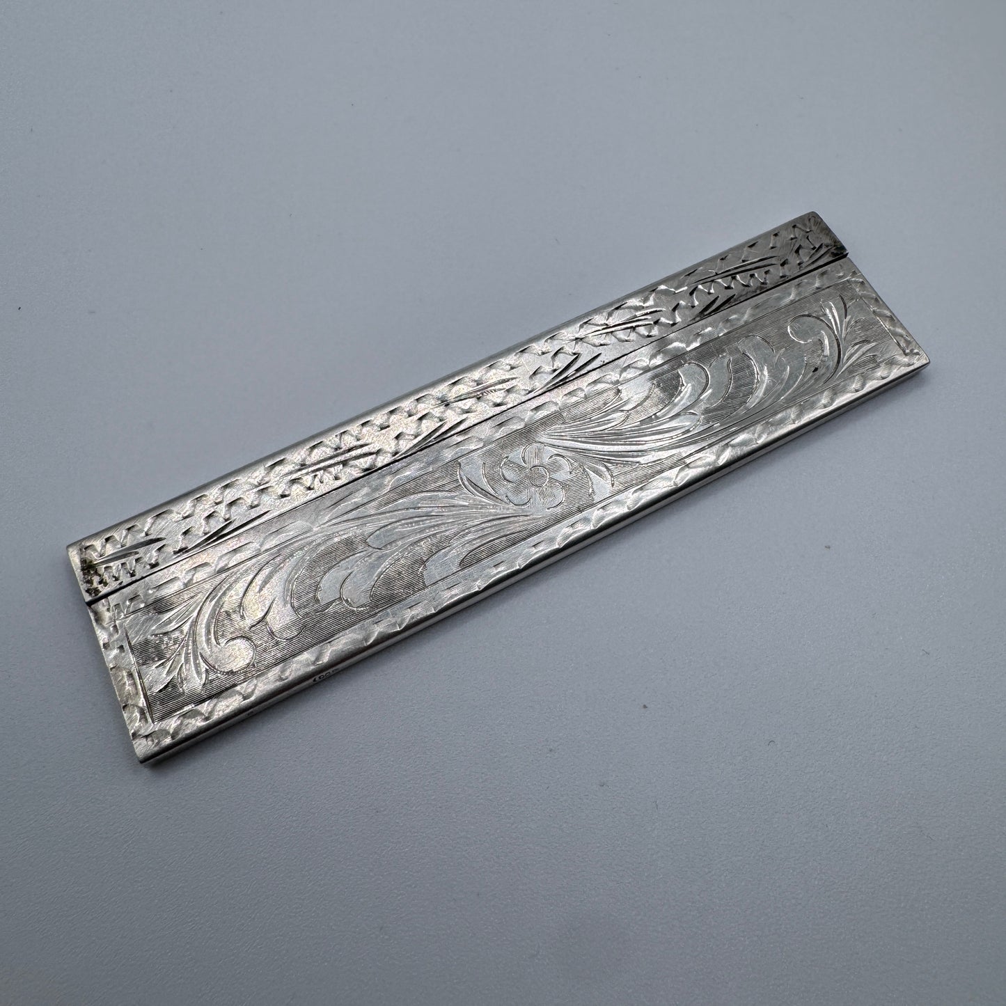 Peigne ancien en argent 800/1000