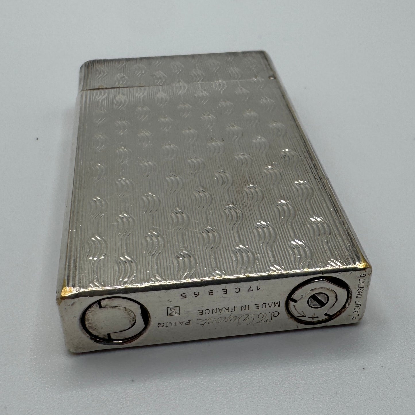 Briquet ancien DUPONT - Métal argenté