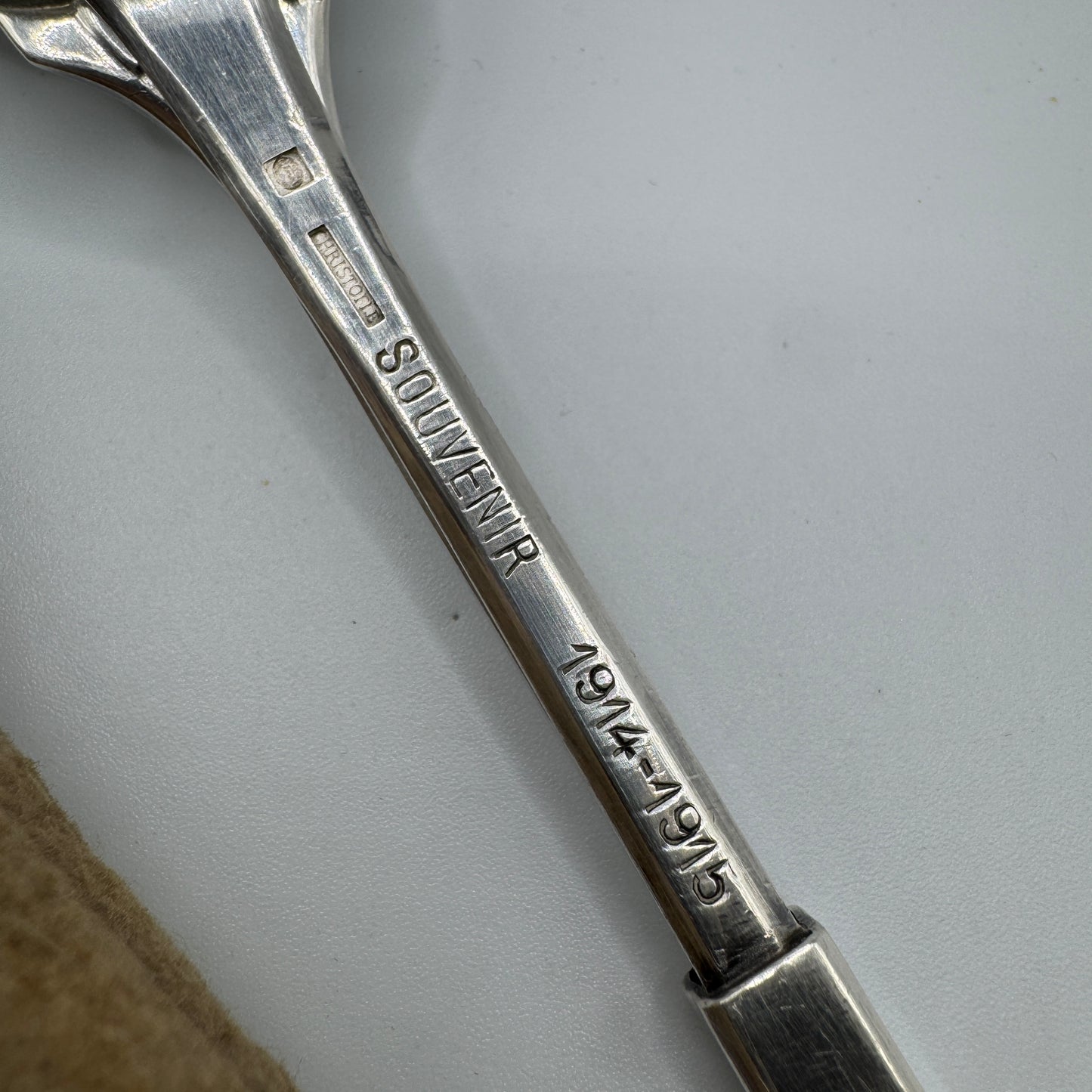 Rare couverts d’officiers WWI - souvenir 1914-1915 maison Christofle