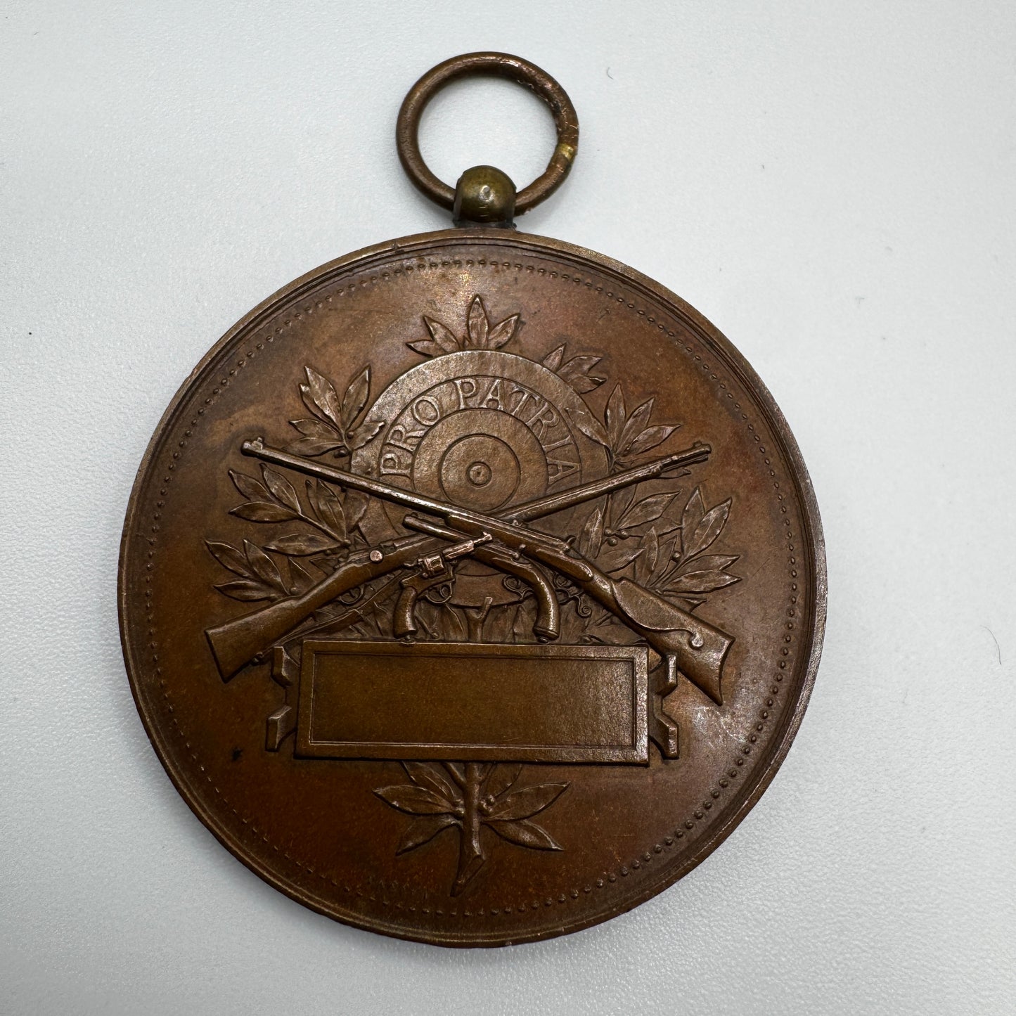 Médaille ancienne en cuivre « concours de tir Ville de Versailles »
