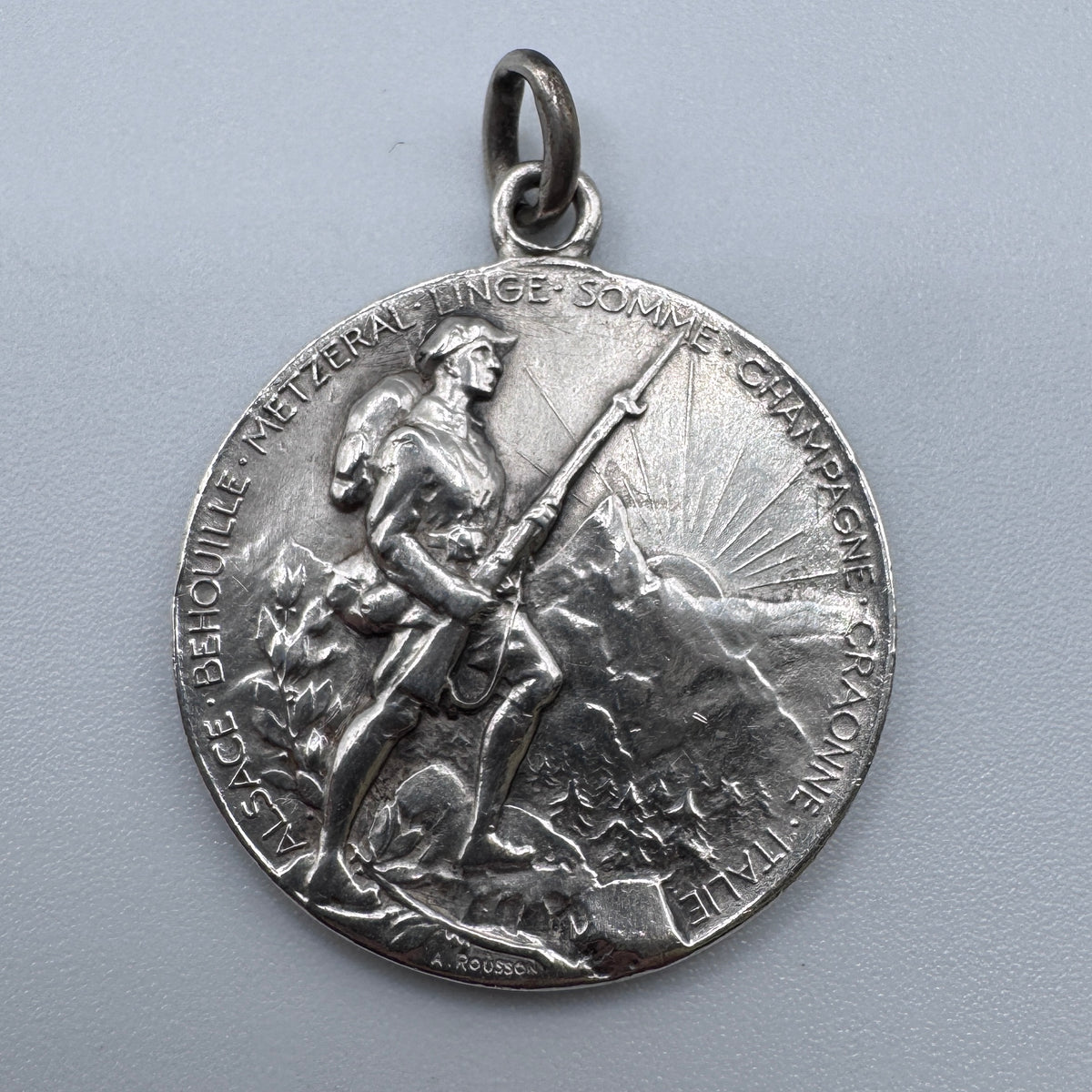 Médaille ancienne « 22e Bataillon de chasseur à pied »