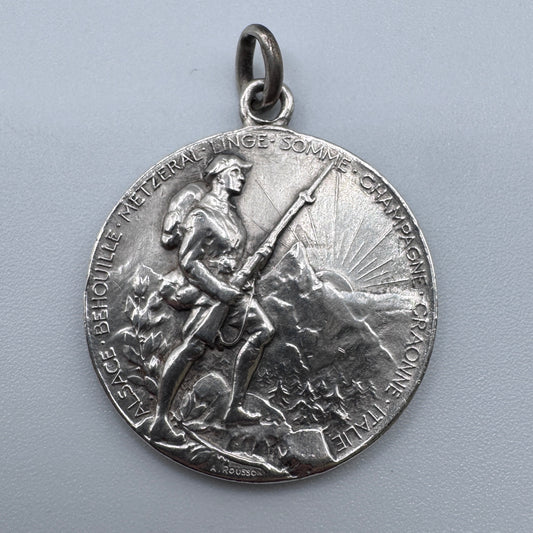Médaille ancienne « 22e Bataillon de chasseur à pied »