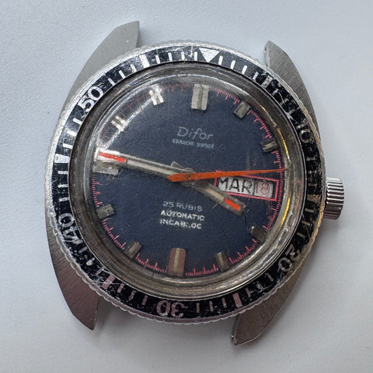 Montre de plongée Automatique vintage DIFOR