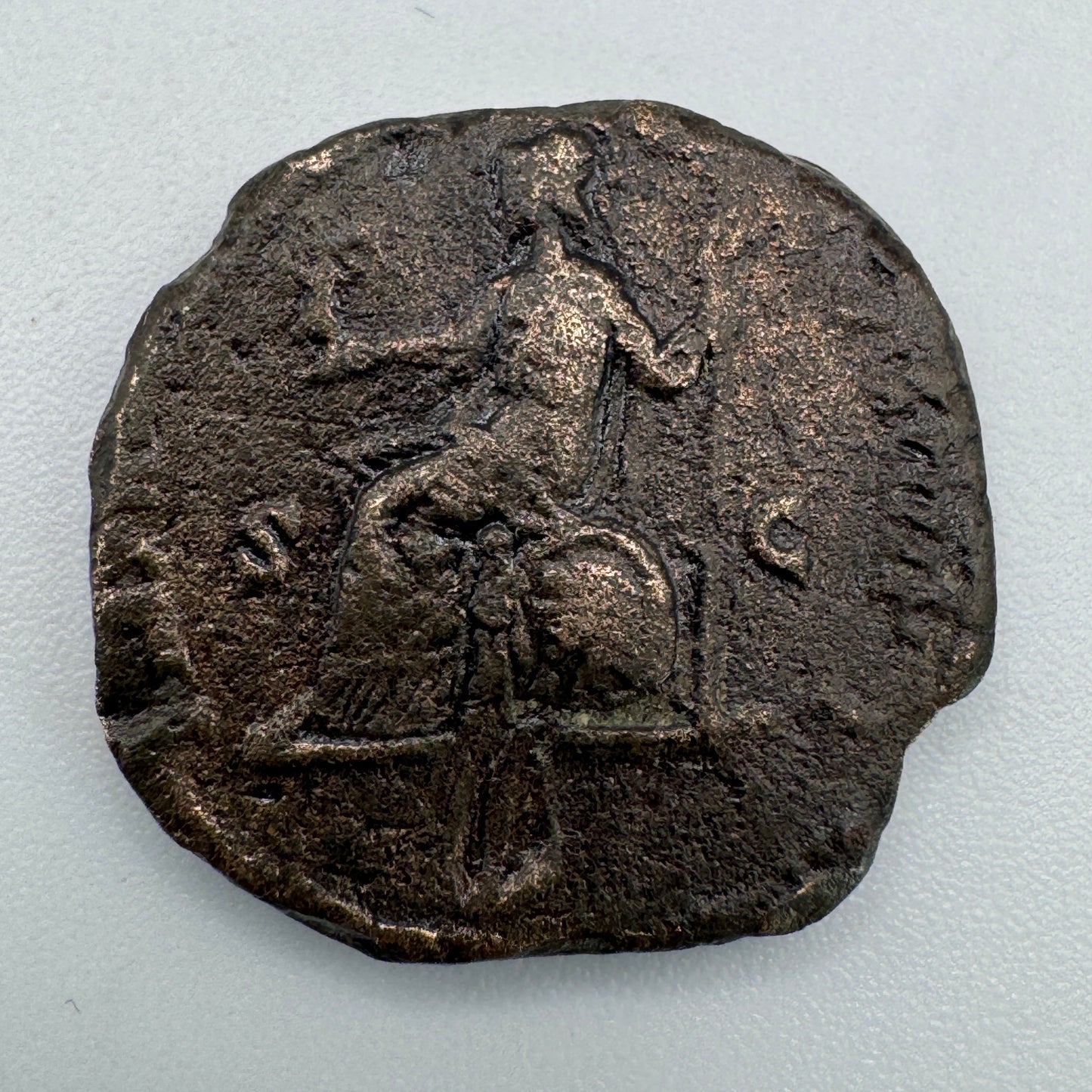 monnaie romaine - dupondius de Marc Aurele