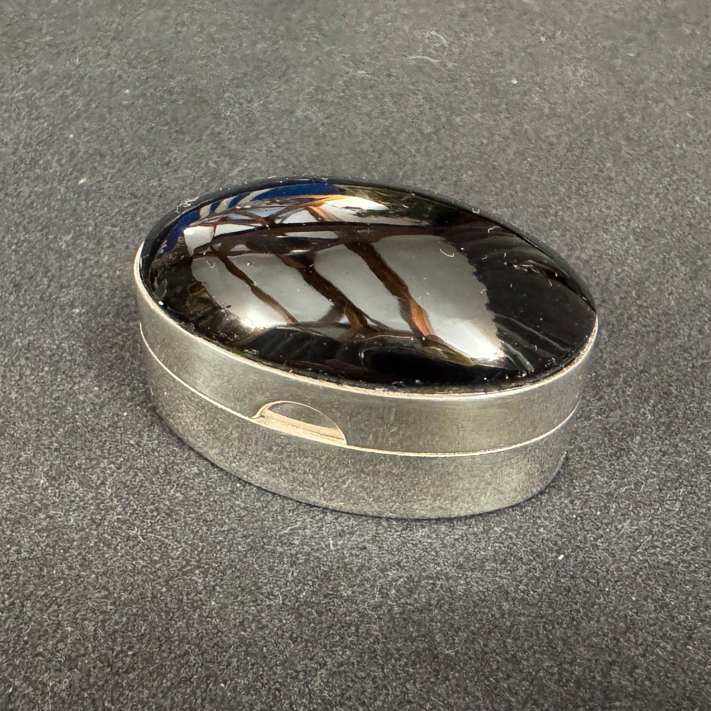 petite boîte pilulier en argent - Mexico 925