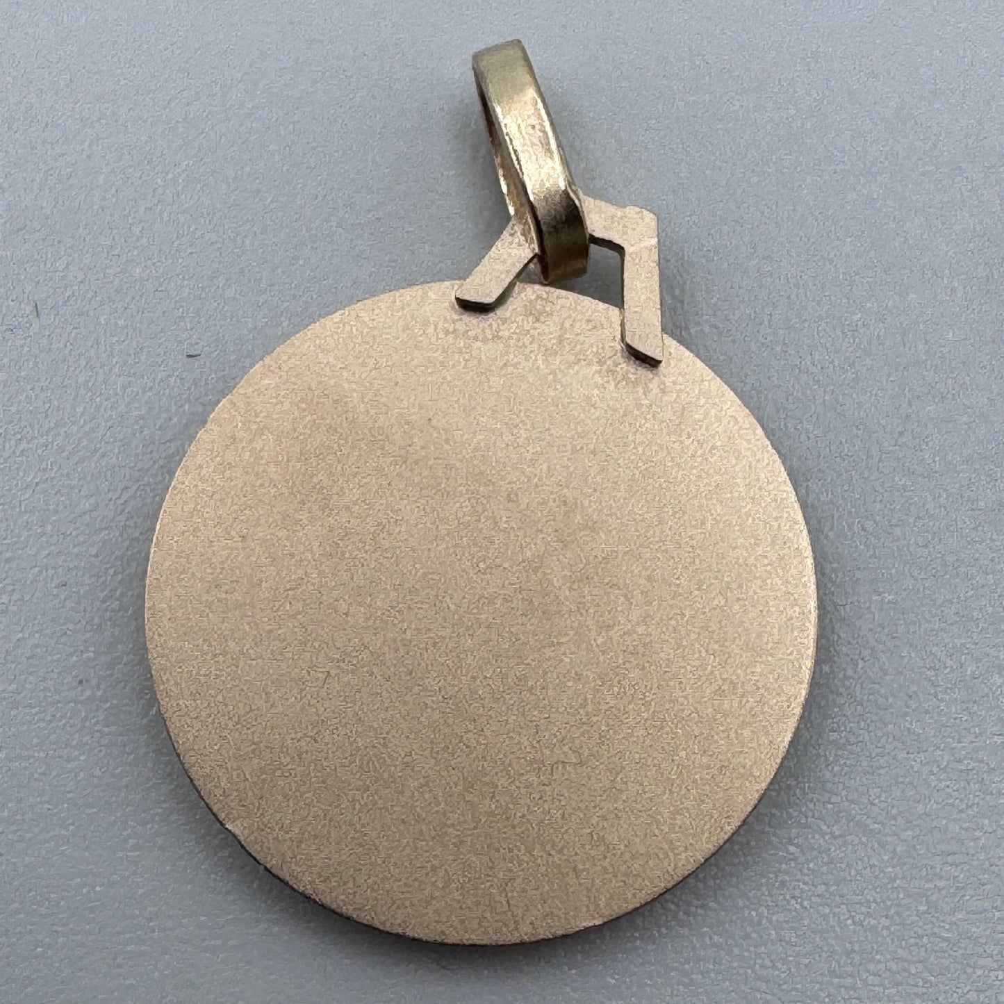 Superbe médaille religieuse ancienne plaqué or « Saint Christophe » - neuf stock ancien bijoutier