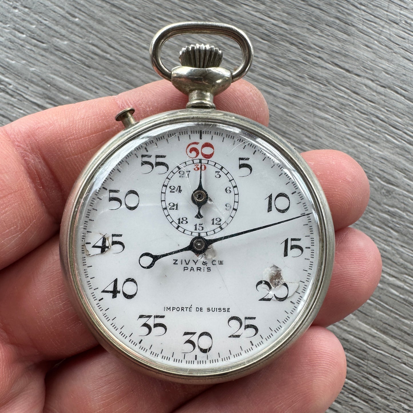 Chronomètre gousset Ancienne - Zivy & Cie à Paris