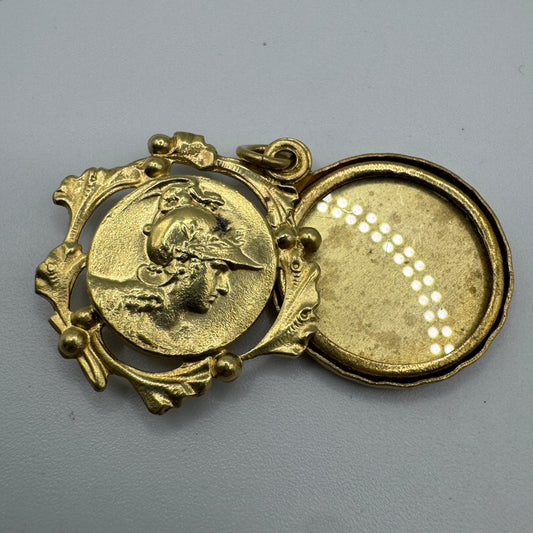 Pendentif ancien porte photo