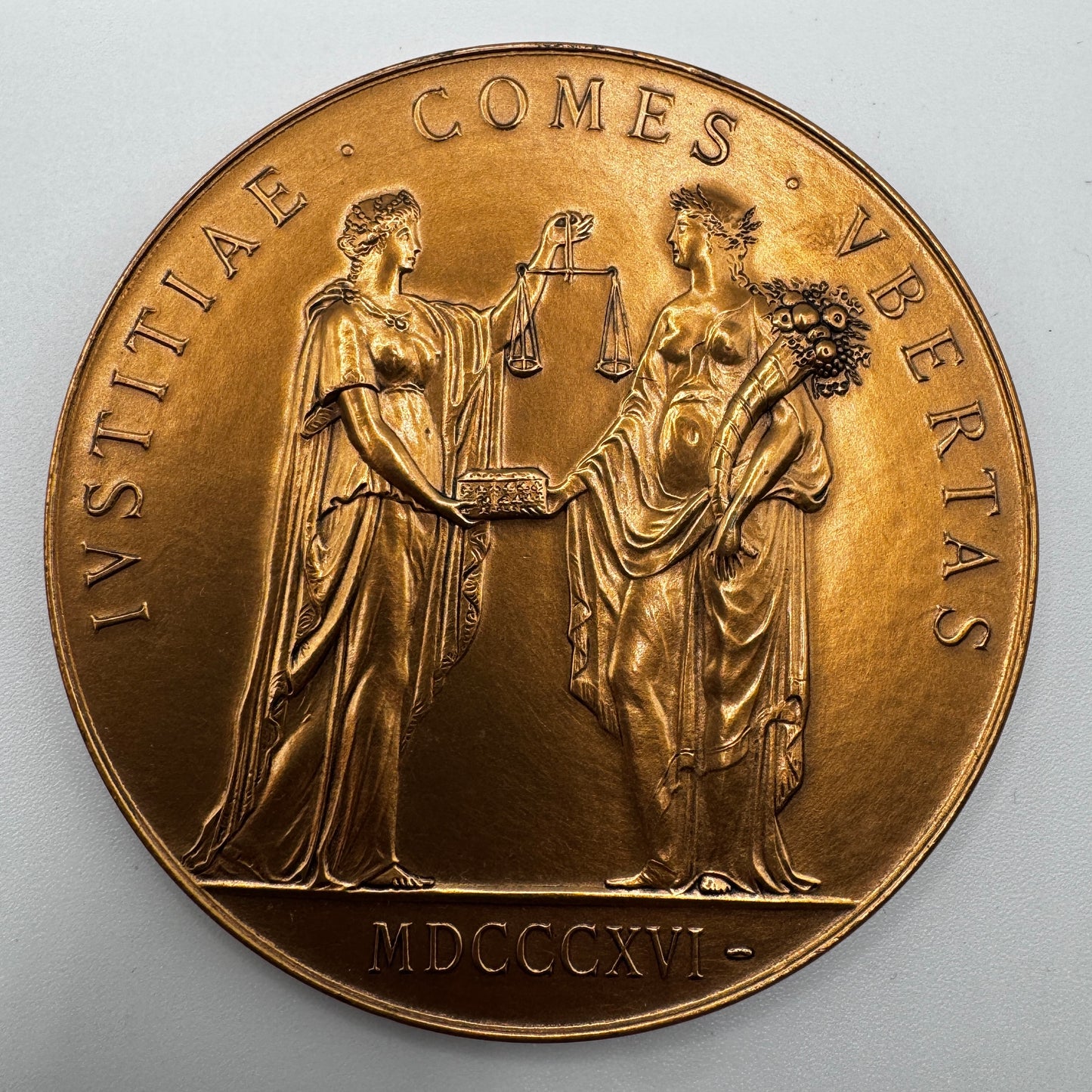 Médaille artistique en bronze « caisse des dépôts et consignations »