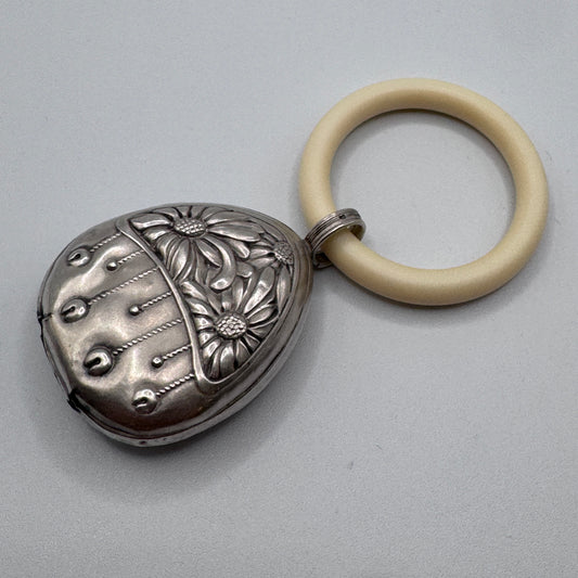 Hochet ancien en Argent - époque Art Déco
