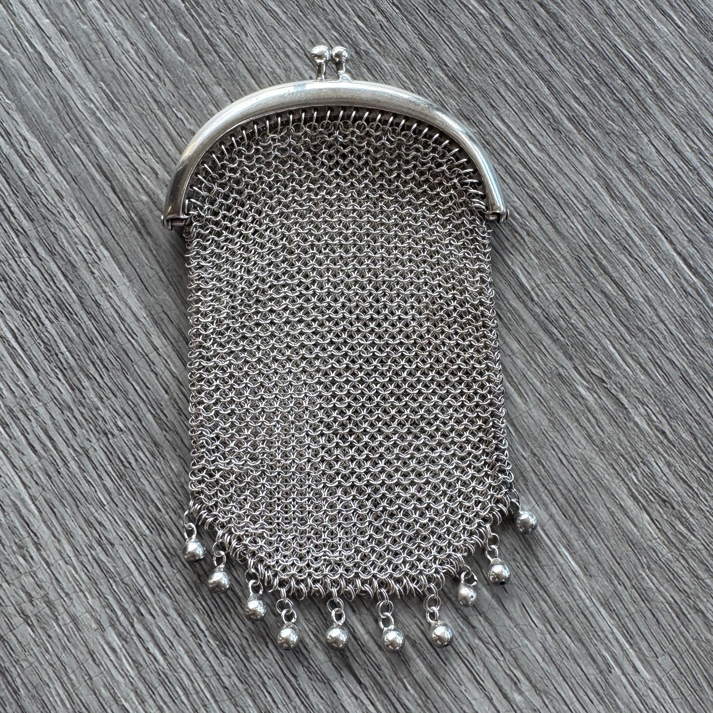 Bourse porte Louis Ancienne Art en argent