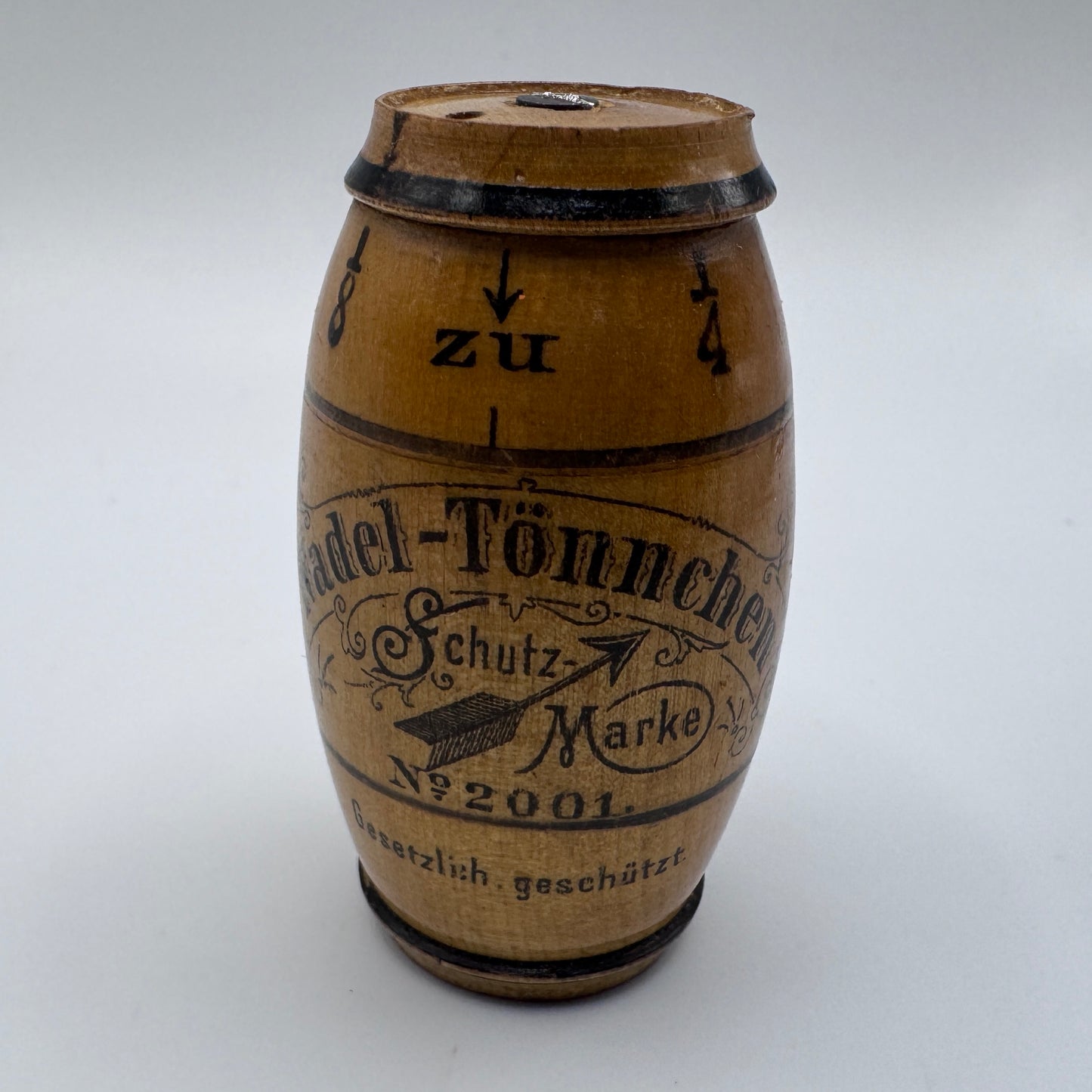 Ancien distributeur d’aiguilles allemand vers 1900 - NADEL TONNCHEN