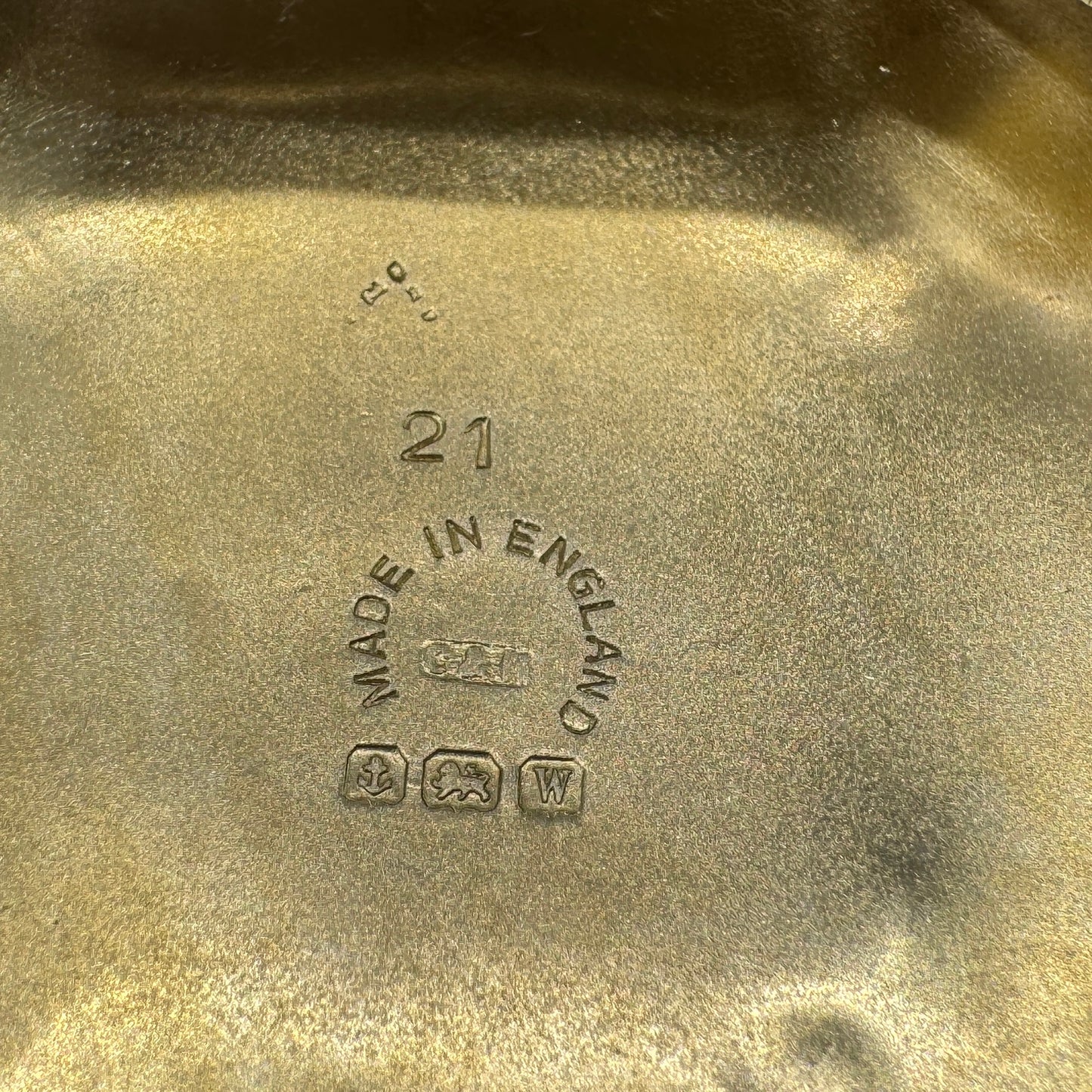 boîte ancienne poudrier Art Nouveau - argent massif